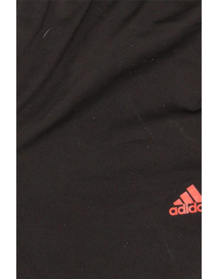 Adidas Drenge Træningsdragt Bukser 13-14 År Sort Polyester