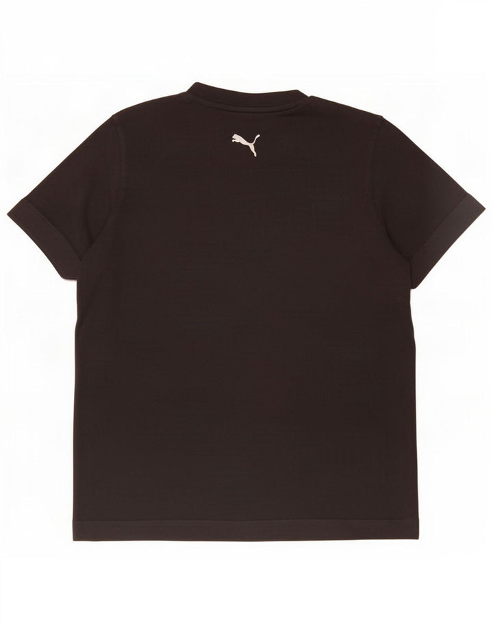 Puma Herre Grafisk T-Shirt Top Lille Sort