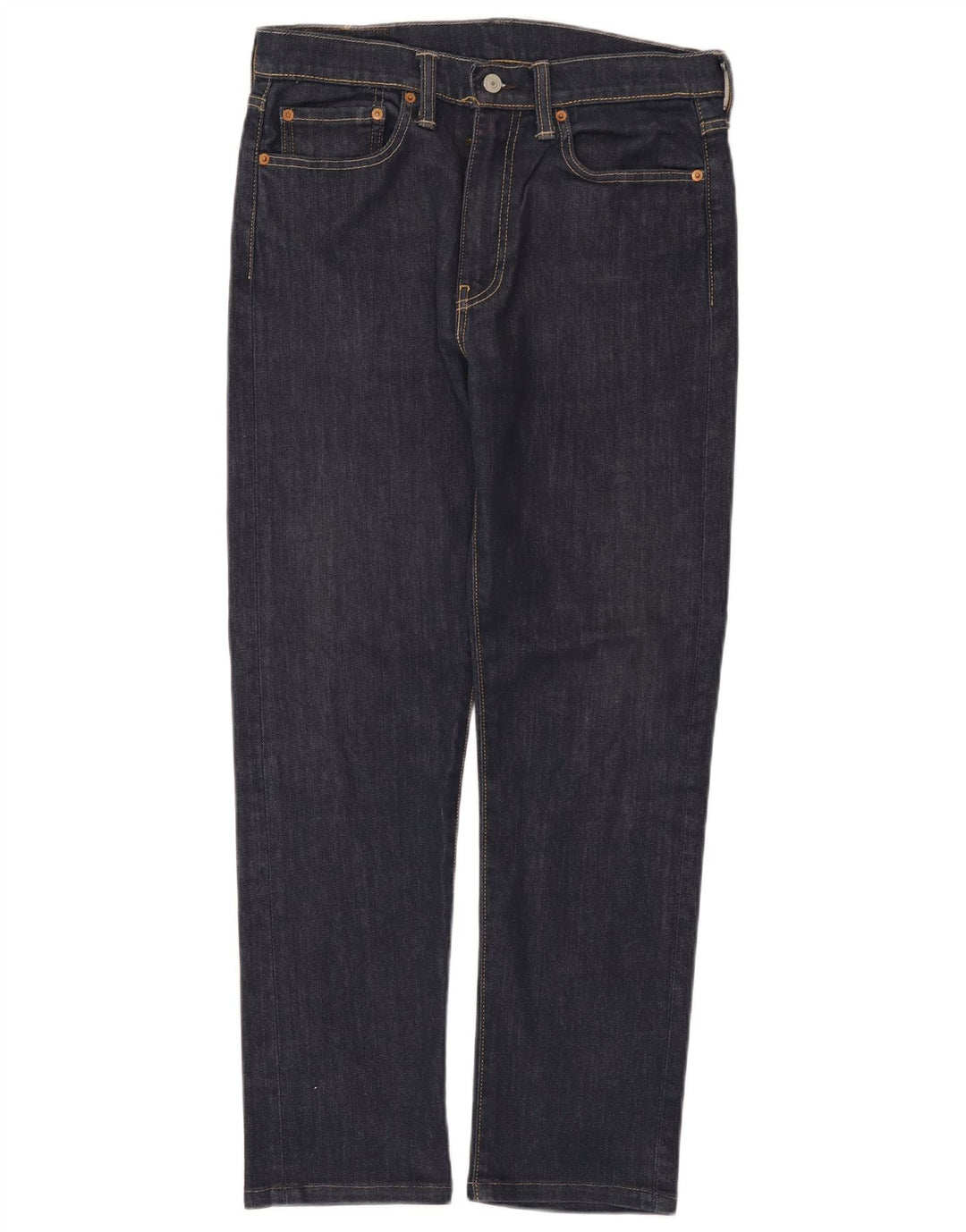 Levi's Herre 522 Slim Tapered Jeans W31 L28 Navy Blue