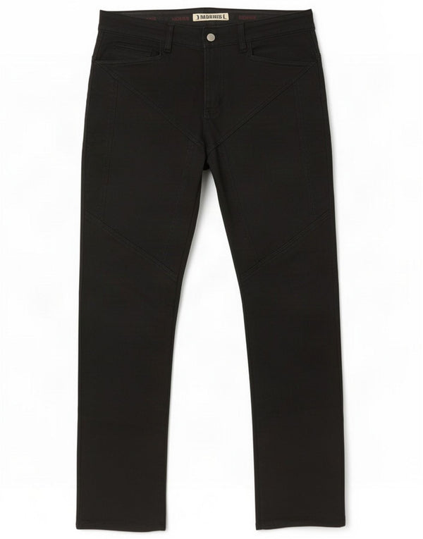 Morris Lige Casual Bukser til mænd IT 48 Medium W34 L31 Sort Bomuld