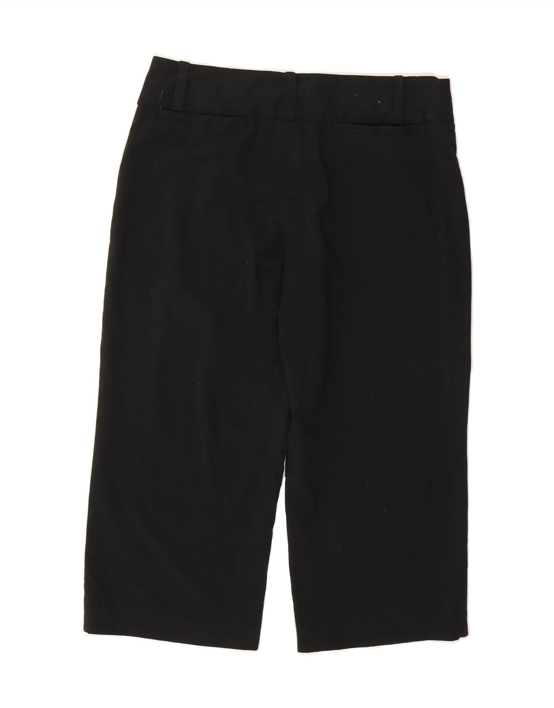 MOSSIMO Womens Stretch Straight Capri Trousers US 6 Medium W32 L20 Black Vintage Mossimo and Second-Hand Mossimo from Messina Hembry 