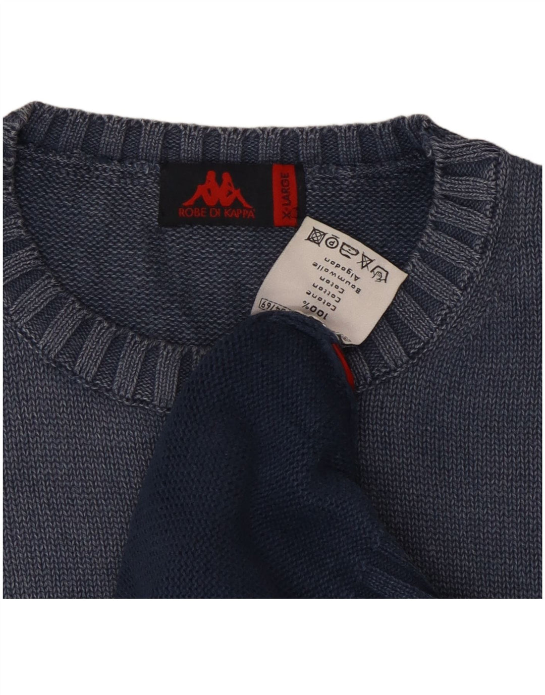 Kappa Herrevest Tank Top XL Blå Bomuld