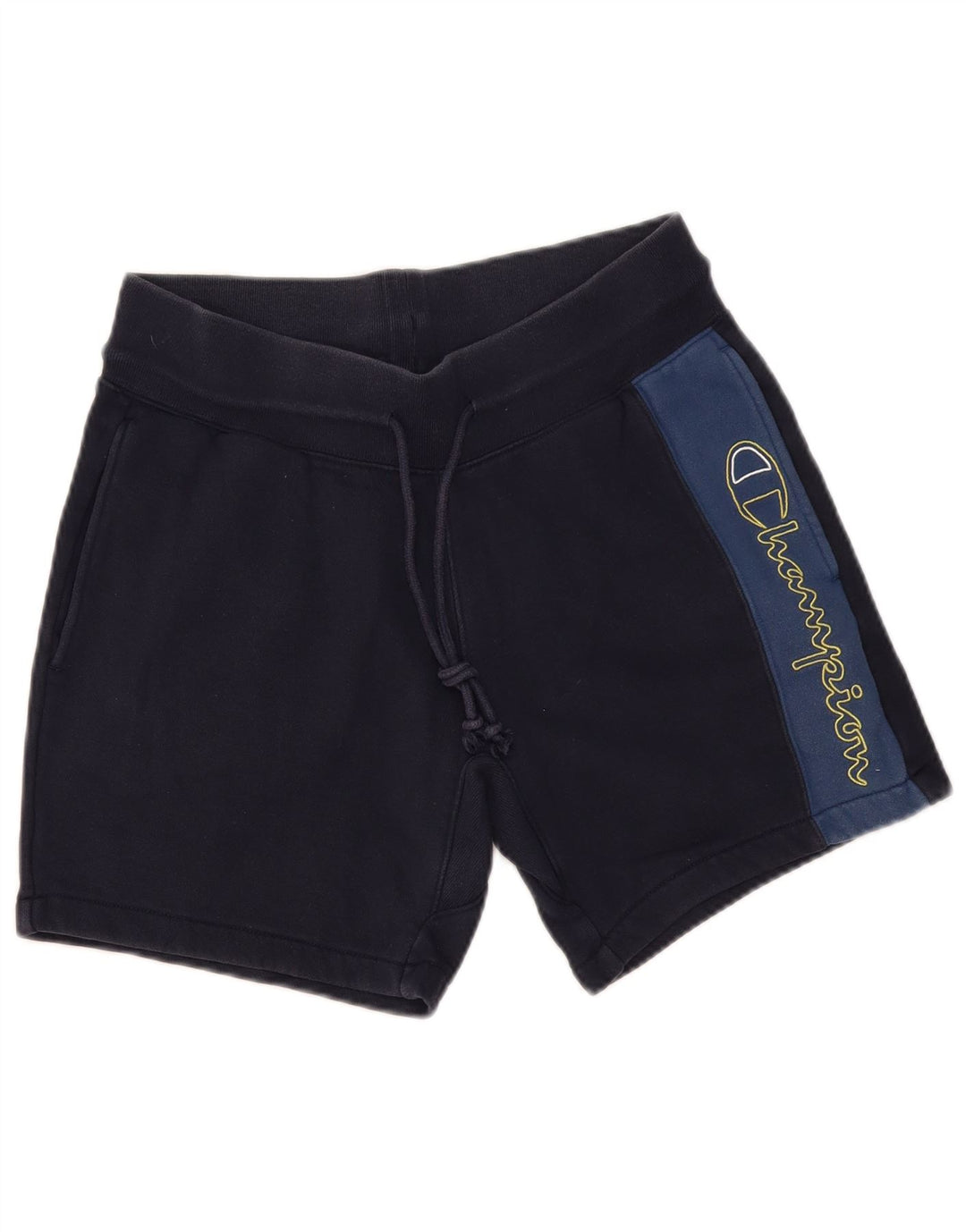 Champion Herre grafiske sportsshorts Medium Navy Blue Colourblock