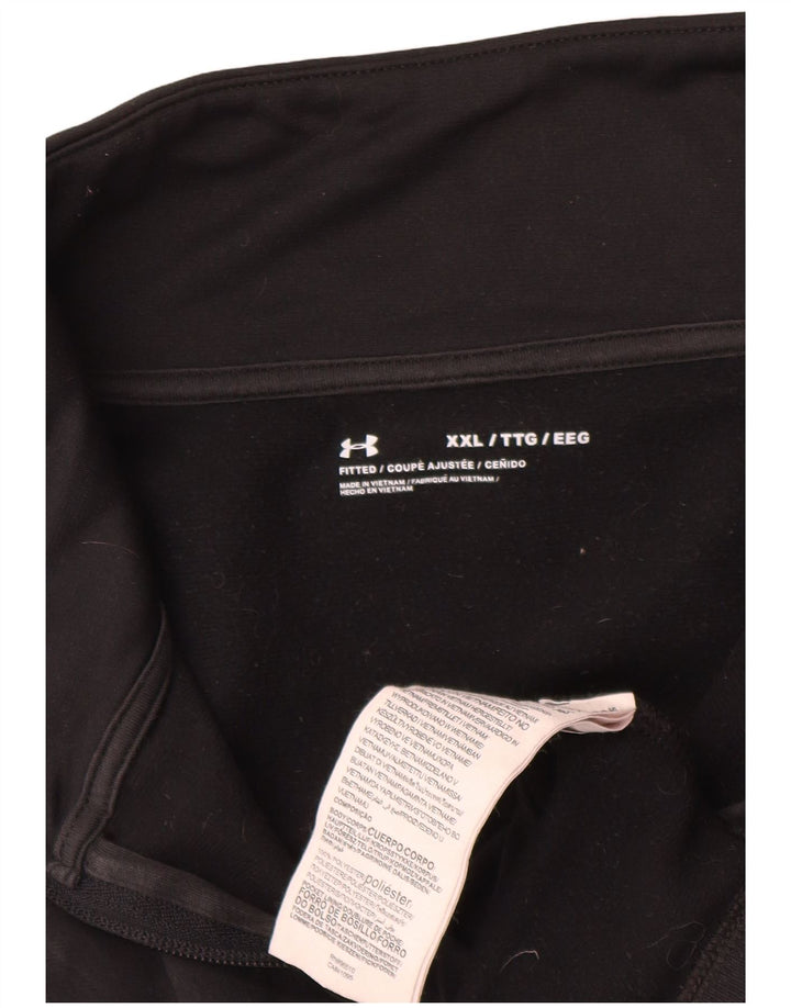 Under Armour Dame træningsdragt Topjakke UK 20 2XL Sort Colourblock