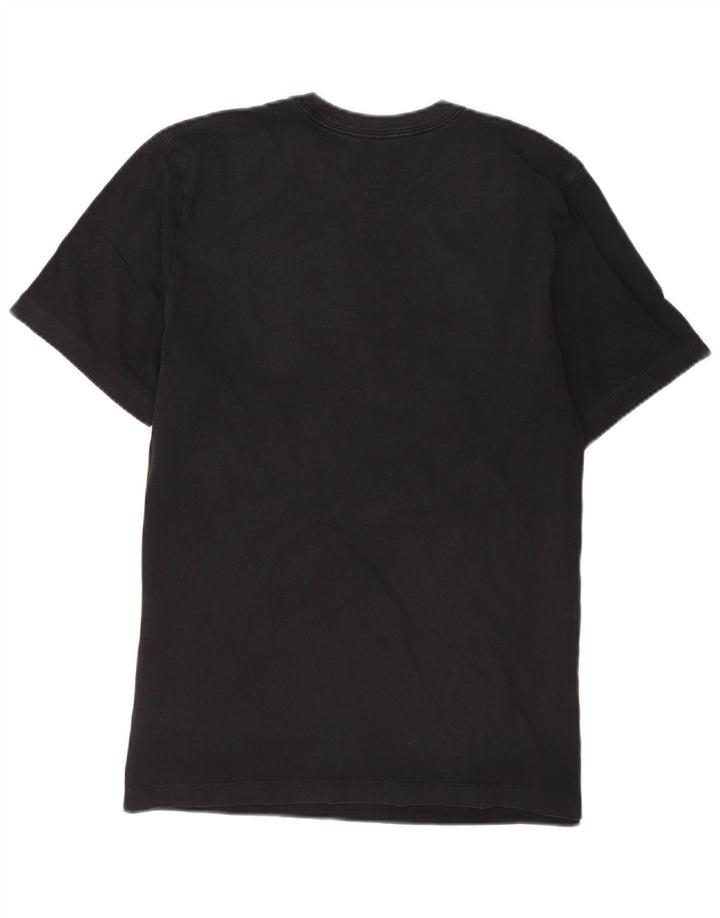 Nike Herre grafisk T-shirt Top Medium Sort Bomuld