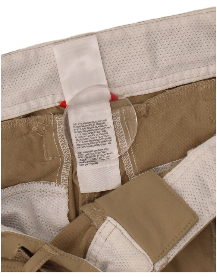 The North Face Womens Straight Cargo Trousers US 4 Medium W30 L32 Beige