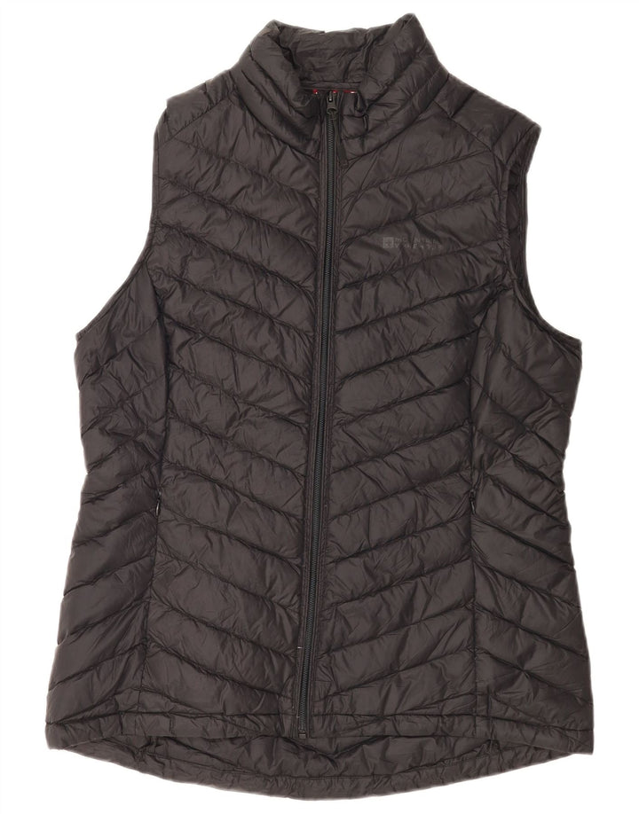 Mountain Warehouse Womens Polstret Gilet UK 16 Large Black Nylon