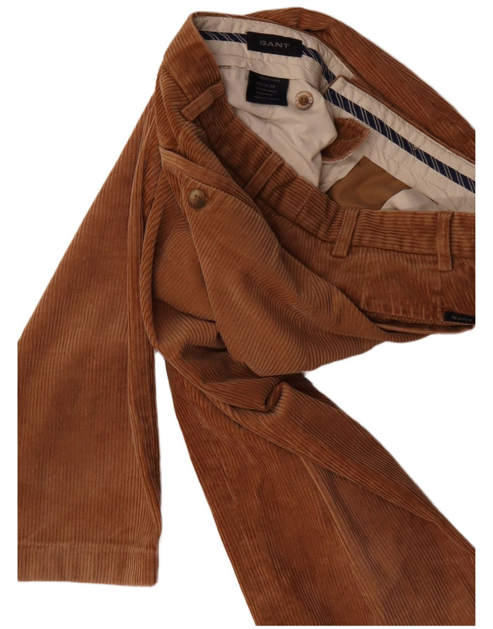 Gant Herre Regular Straight Corduroy Bukser IT 46 Small W30 L30 Brun