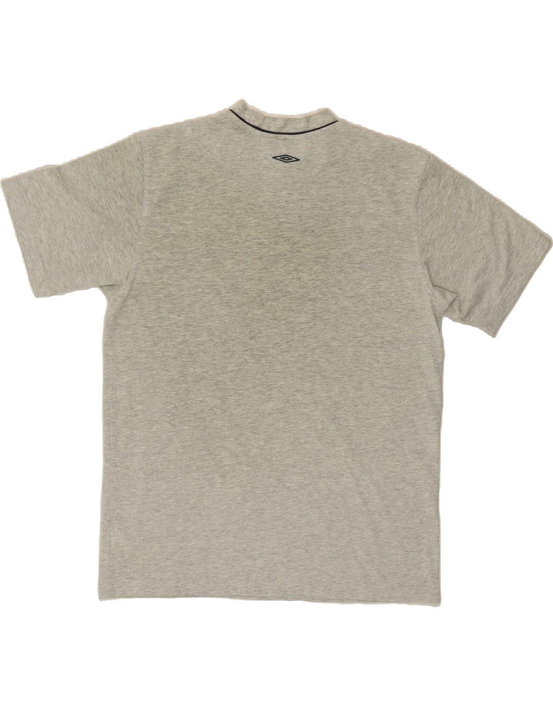 UMBRO Mens T-Shirt Top Large Grey Flecked Cotton Vintage Umbro and Second-Hand Umbro from Messina Hembry 