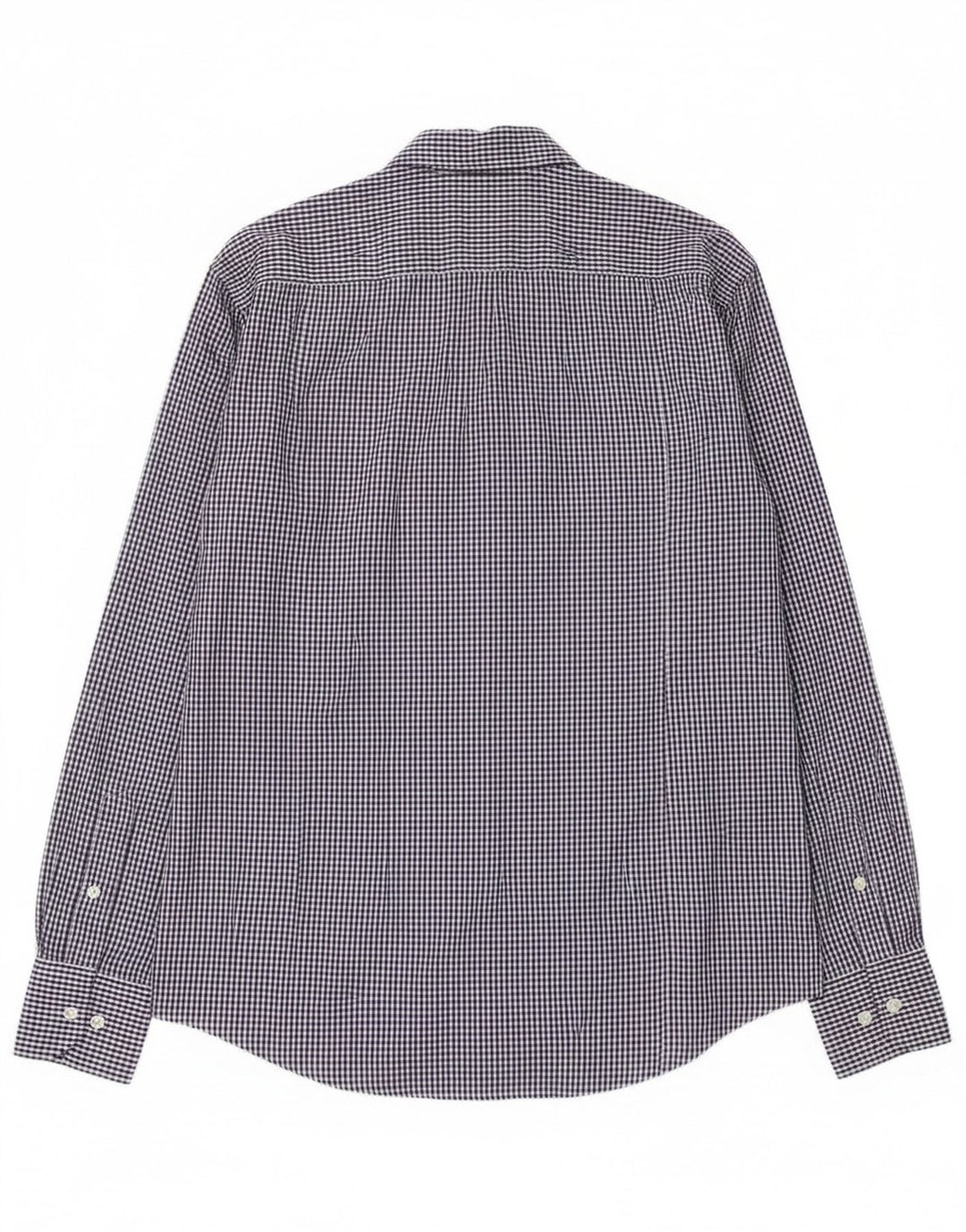 Kappa Herreskjorte Medium Blue Gingham Cotton