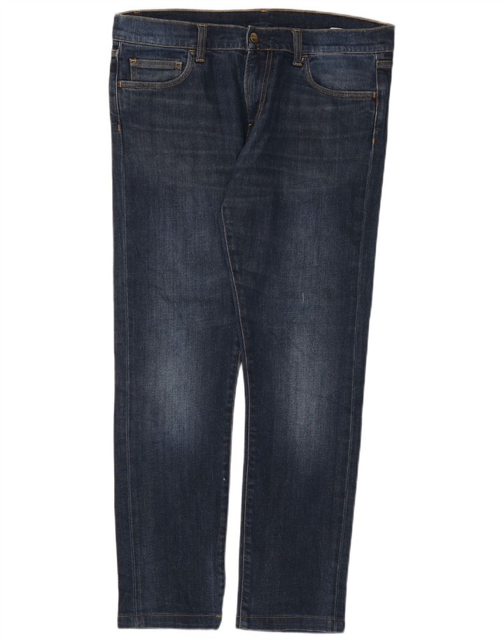 Carhartt Herre Slim Jeans W32 L29 Marineblå Bomuld