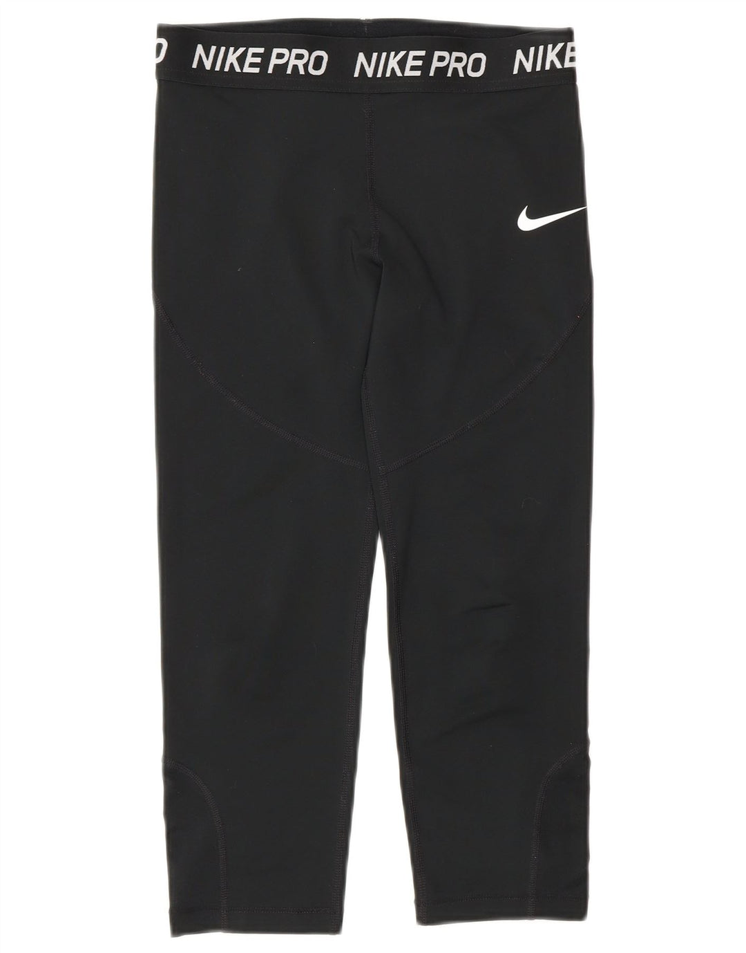Nike piger Dri Fit grafiske leggings 12-13 år Large Sort