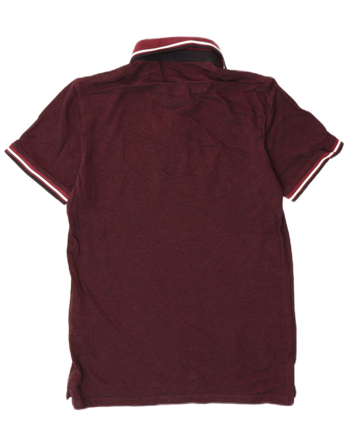 JACK & JONES Poloshirt til mænd Medium Bourgogne bomuld