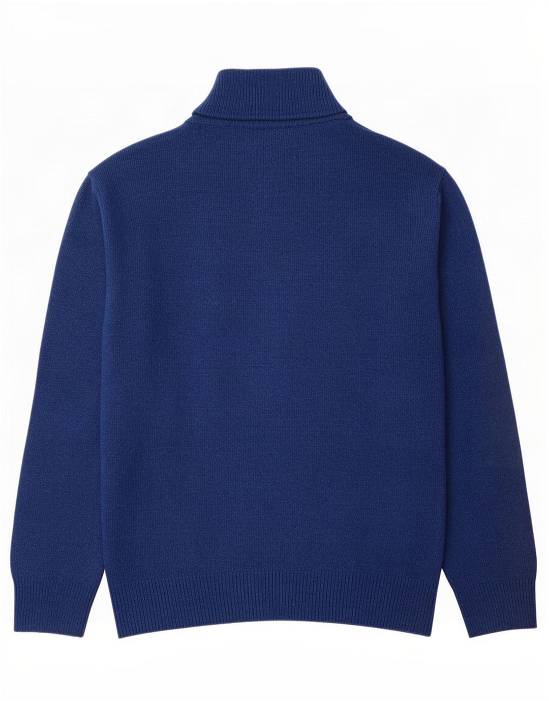 Kappa Herre Zip Neck Jumper Sweater Large Navy Blue Uld