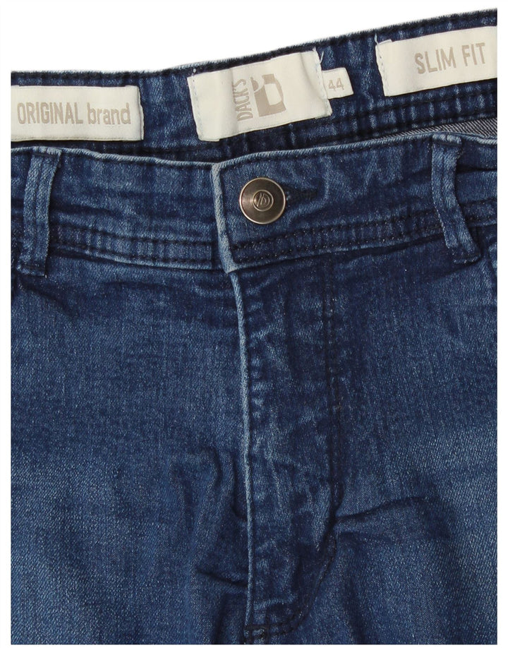 Dacks Slim Fit denimshorts til kvinder IT 44 Medium W30 Marineblå Bomuld