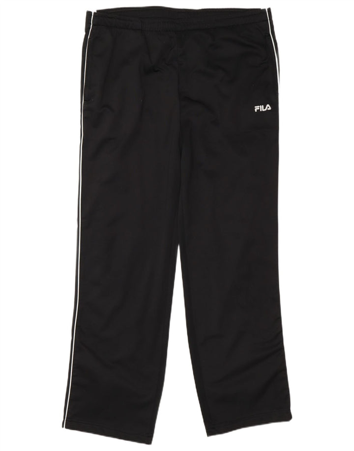 Fila Træningsdragt bukser til mænd Large Black Colourblock Polyester