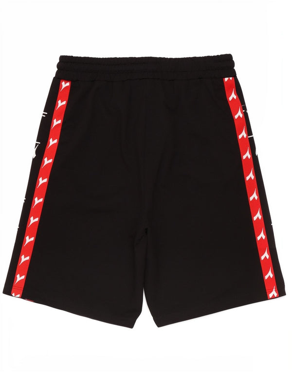 Diadora Boys grafiske sportsshorts 11-12 år Sort Colourblock Polyester
