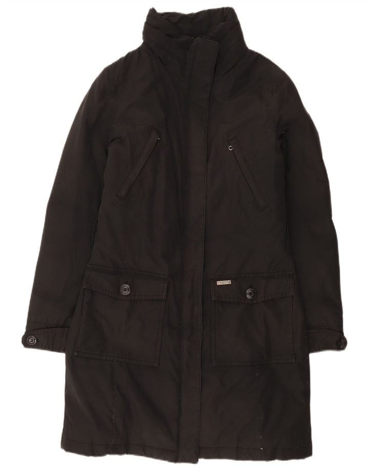 Woolrich Polstret Frakke til kvinder UK 10 Lille Sort
