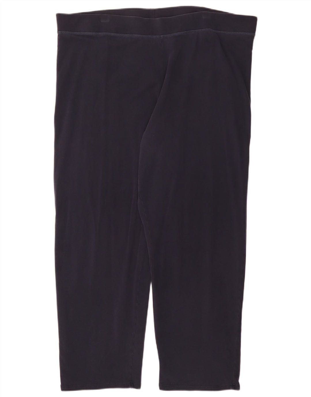 Marks & Spencer Dame Leggings UK 24 4XL Navy Blue Bomuld
