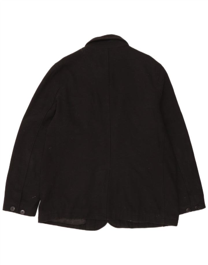 Levi's Herre Utility Jacket UK 40 Large Black Wool