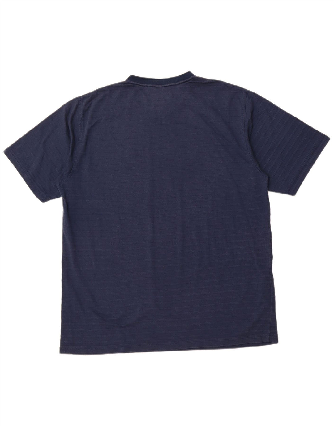 UMBRO Herre T-Shirt Top 2XL Marineblå Stribet Polyester