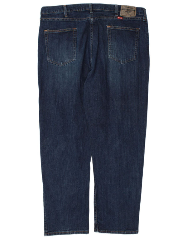 Wrangler Herre Relaxed Fit Straight Jeans W40 L30 Blå Bomuld