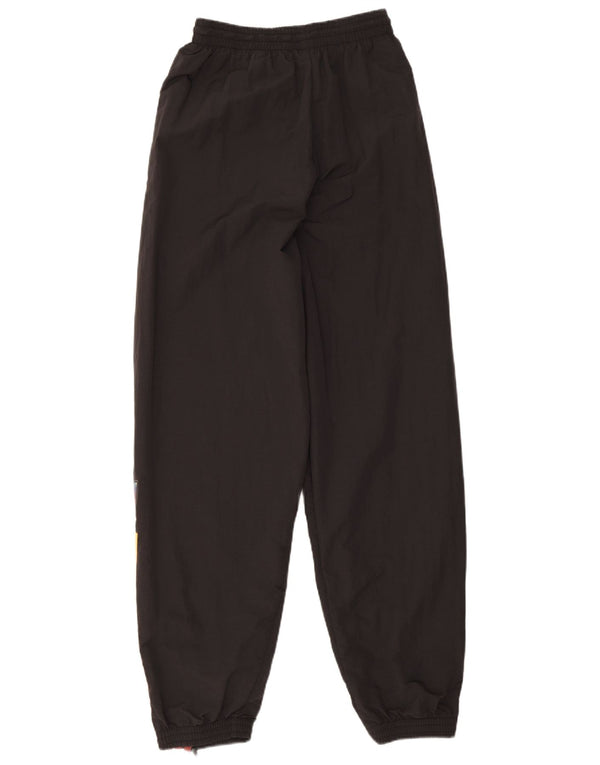 Adidas Dame træningsdragt Bukser Joggers UK 4 XS Sort Nylon