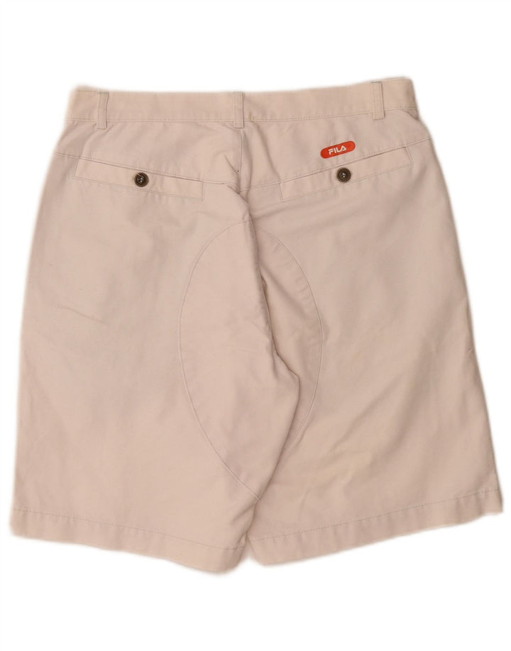 FILA Chino Shorts til mænd IT 48 Medium W30 Hvid