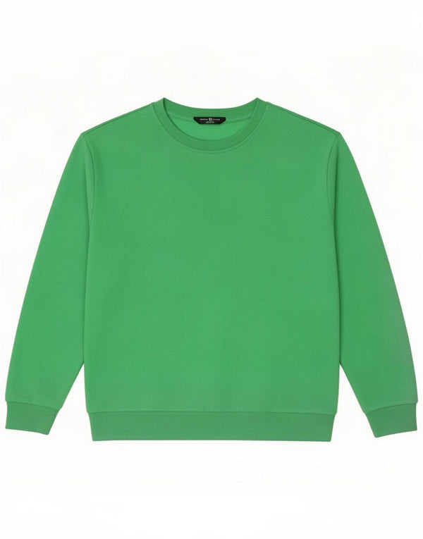 Marks & Spencer Womens Oversized Sweatshirt Jumper UK 14 Medium Green