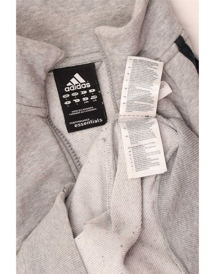 Adidas Træningsdragt til mænd Topjakke Stor Grå Bomuld