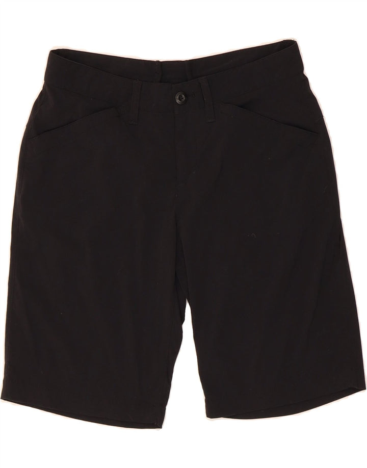 EDDIE BAUER Womens Casual Shorts US 2 XS W30  Black Nylon Vintage Eddie Bauer and Second-Hand Eddie Bauer from Messina Hembry 