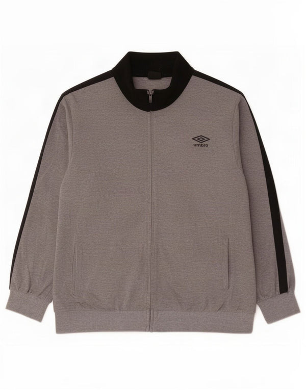 Umbro Herre træningsdragt Topjakke IT 60 3XL Grå Colourblock Bomuld