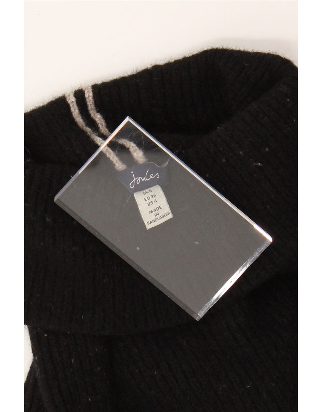 JOULES Dame Rullehals Sweater UK 8 Lille Sort