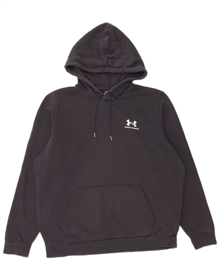 Under Armour Herre hættetrøje Jumper Stor sort bomuld