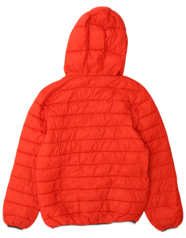 Benetton Boys Polstret hættejakke 10-11 år Rød polyamid