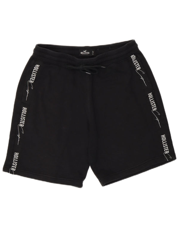 Hollister Herre grafiske sportsshorts Medium sort bomuld