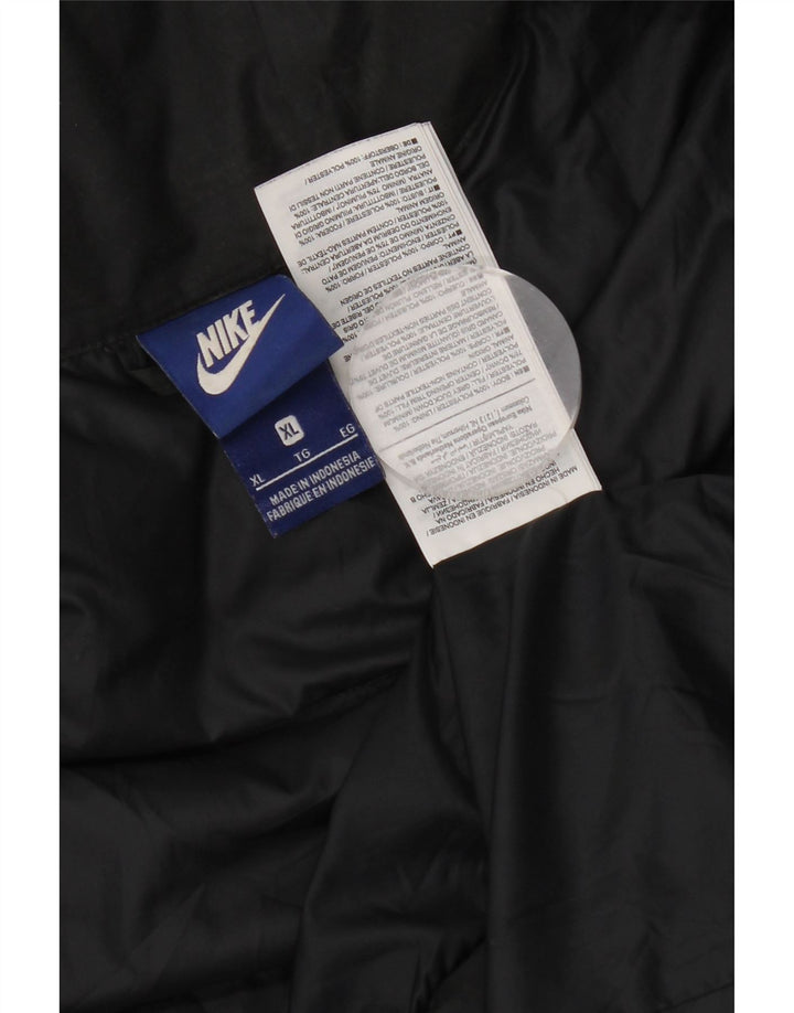 Nike Dame Polstret Gilet UK 18 XL Sort Polyester