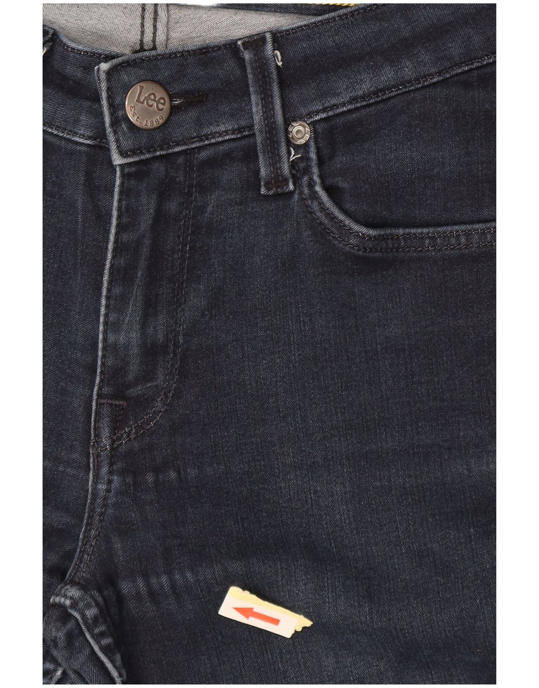 Lee Dame Skinny Jeans W28 L30 Marineblå Bomuld