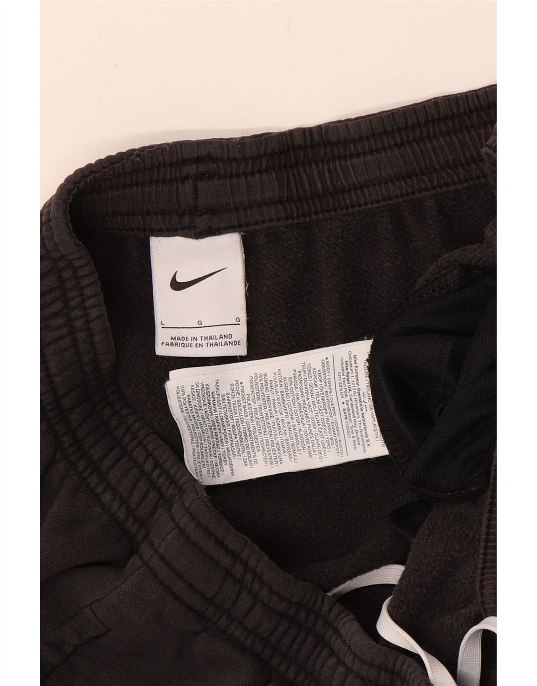 Nike træningsdragt bukser til mænd, joggers, store sorte bomuld