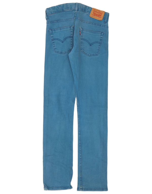 Levi's Girls 511 Slim Jeans 13-14 år W28 L29 Blå Bomuld