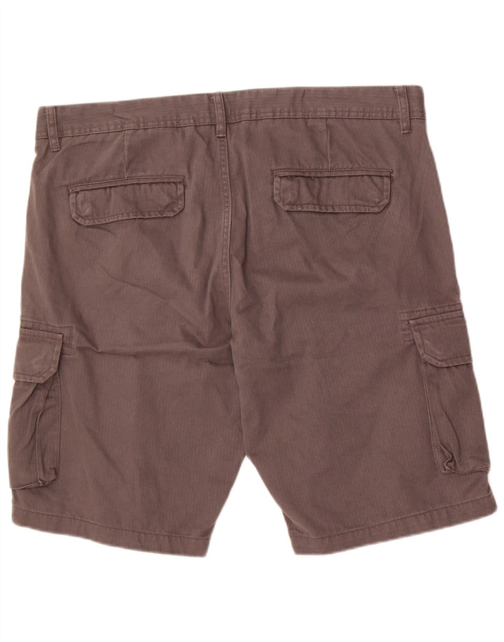 OVS Herre Regular Cargo Shorts IT 56 3XL W40 Grå Bomuld