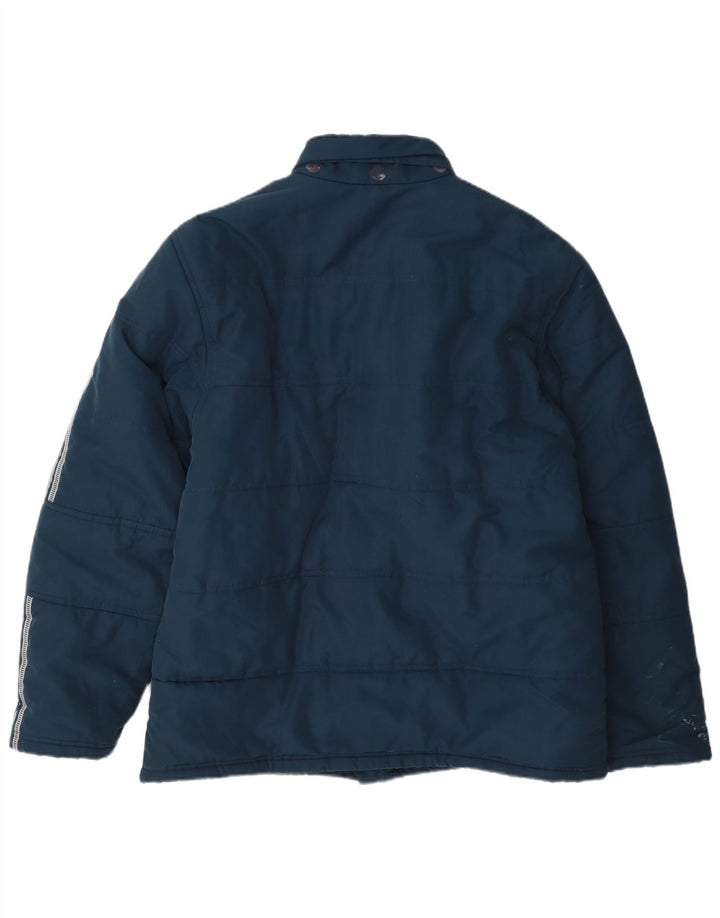 Adidas Polstret Herrejakke UK 38 Medium Navy Blue Polyester