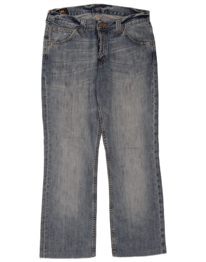 Lee Herre Roscoe Bootcut Jeans W32 L29 Blå Bomuld