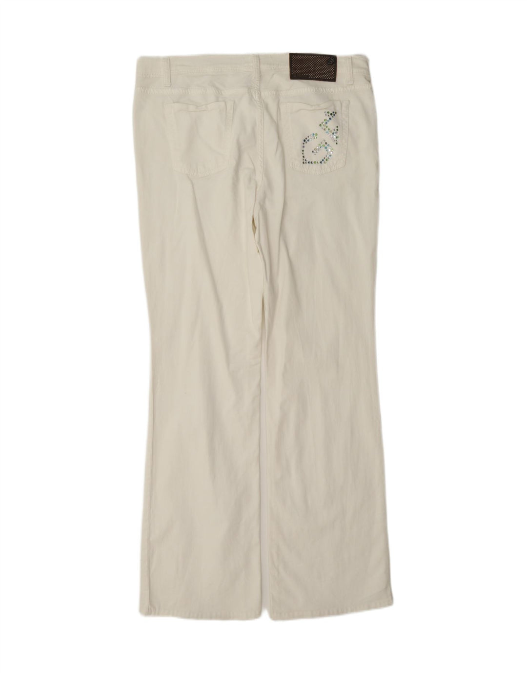 GF Ferre Dame Bootcut Jeans W34 L31 Hvid