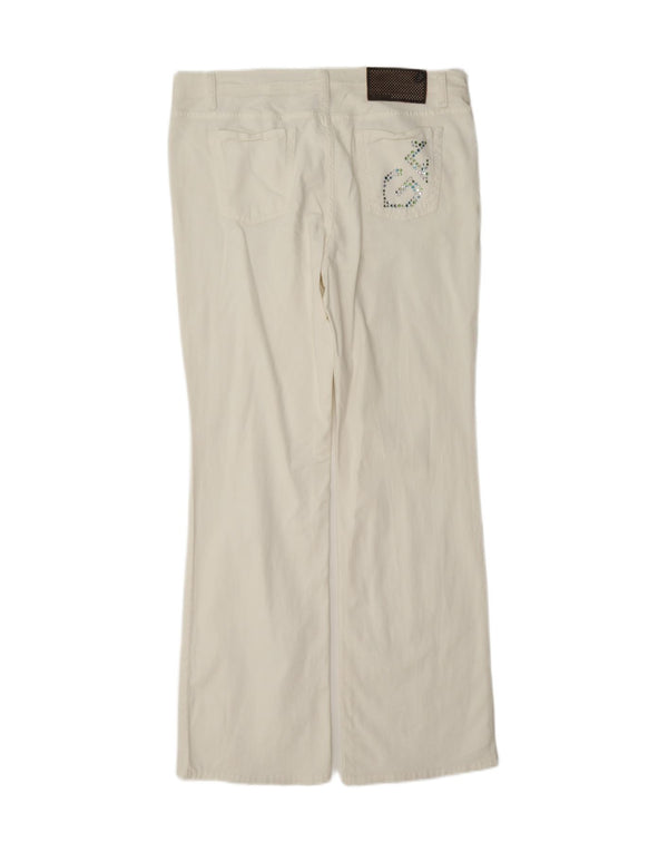 GF Ferre Dame Bootcut Jeans W34 L31 Hvid