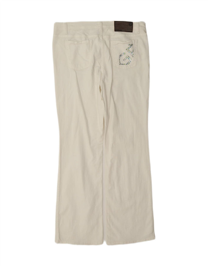 GF Ferre Dame Bootcut Jeans W34 L31 Hvid
