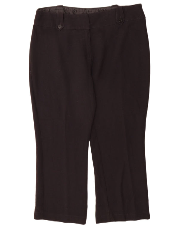 Marks & Spencer Lige fritidsbukser til kvinder UK 18 XL W38 L27 Sort