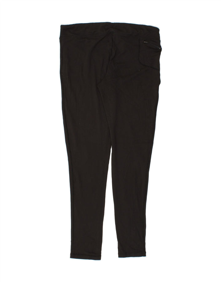 MOUNTAIN WAREHOUSE Womens Leggings UK 12 Medium Black Polyester Vintage Mountain Warehouse and Second-Hand Mountain Warehouse from Messina Hembry 