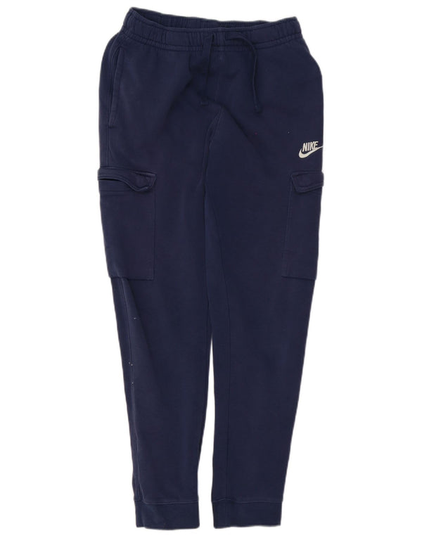 Nike Boys Standard Fit træningsdragt Bukser Joggers 12-13 år Large Navy Bl