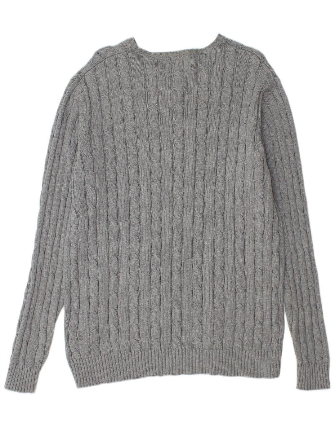 Marks & Spencer Herre Blue Harbor Boat Neck Jumper Sweater Stor Grå